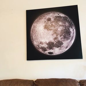 Gorgeous Moon Canvas